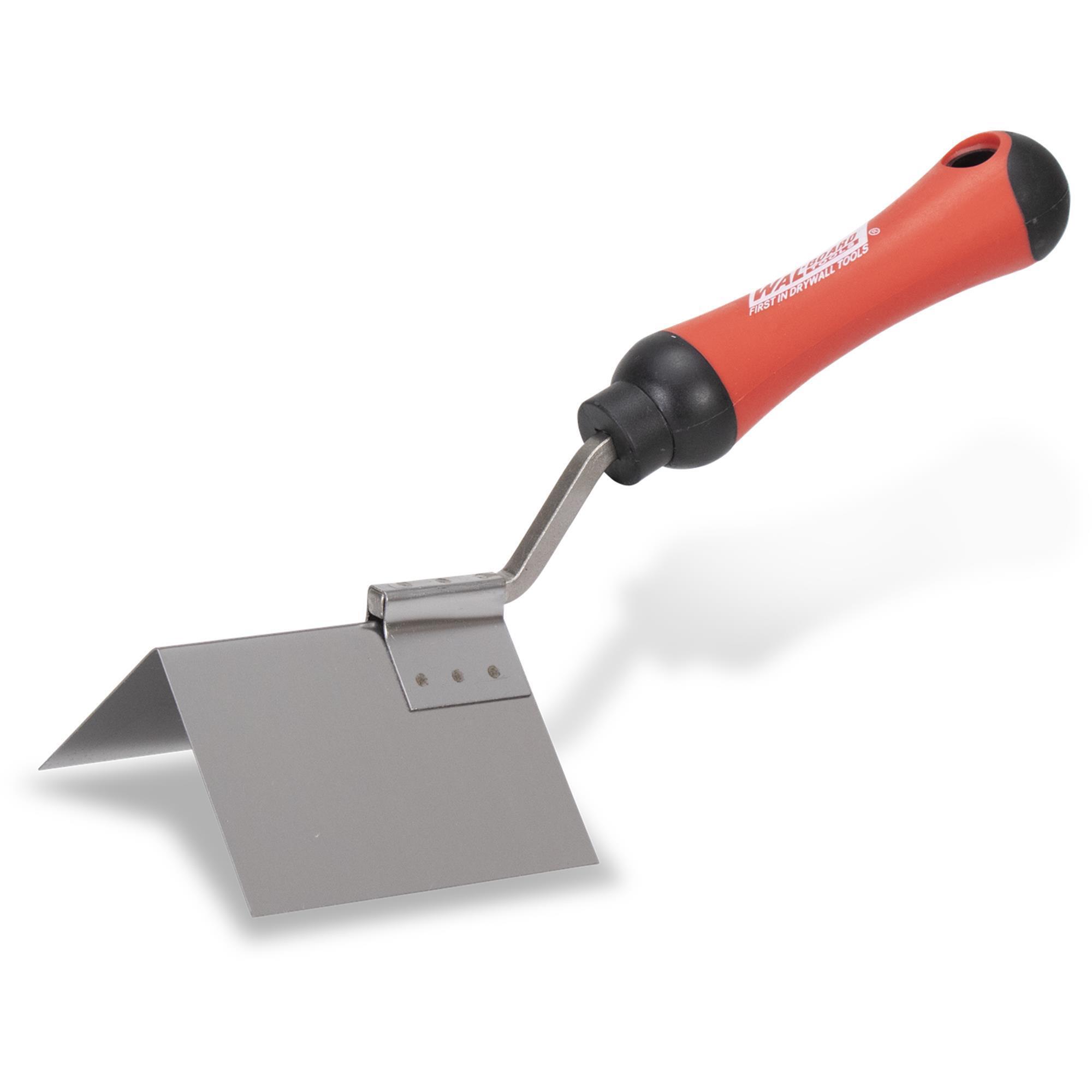 Wal-Board Outside Corner Tool — Soft Grip Handle, Stainless Steel, Model# 082-034